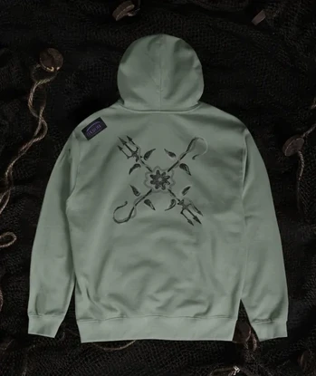 Oxbow Hoodie Collab Edition Sea Shepherd eucalyptus