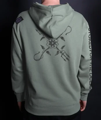 Oxbow Hoodie Collab Edition Sea Shepherd eucalyptus