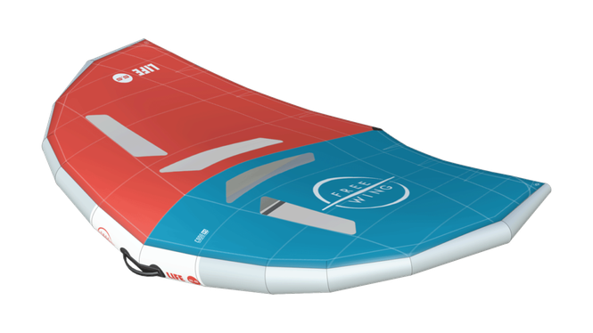 Starboard Foil Wing FREEWING LIFE Red and Blue 2025
