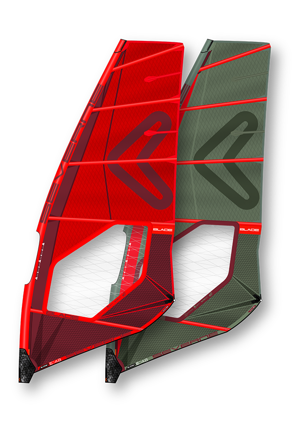 Severne Windsurf Segel BLADE red 2026