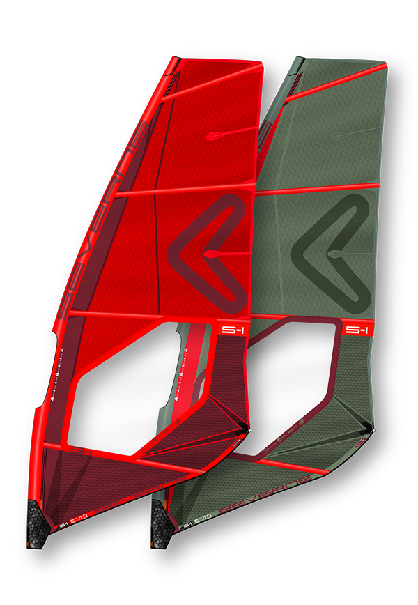 Severne Windsurf Segel S-1 red 2026