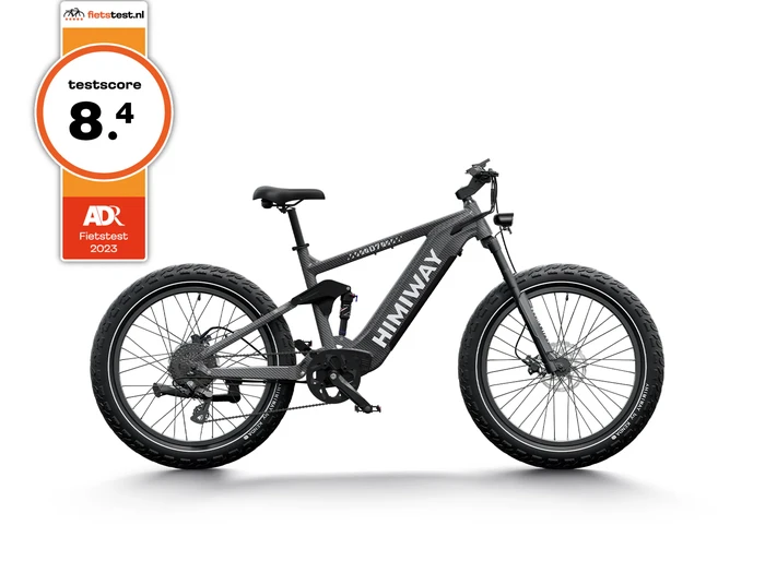 Himiway E-Bike Cobra D7 Upgrade Mountainbike Fully Bike Schwarz inklusive Akku