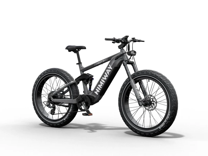 Himiway E-Bike Cobra D7 Upgrade Mountainbike Fully Bike Schwarz inklusive Akku