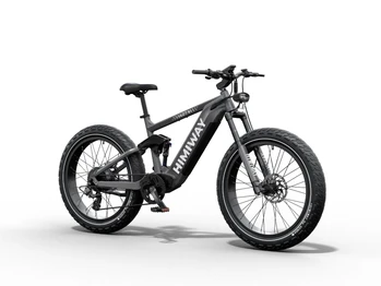Himiway E-Bike Cobra D7 Upgrade Mountainbike Fully Bike Schwarz inklusive Akku
