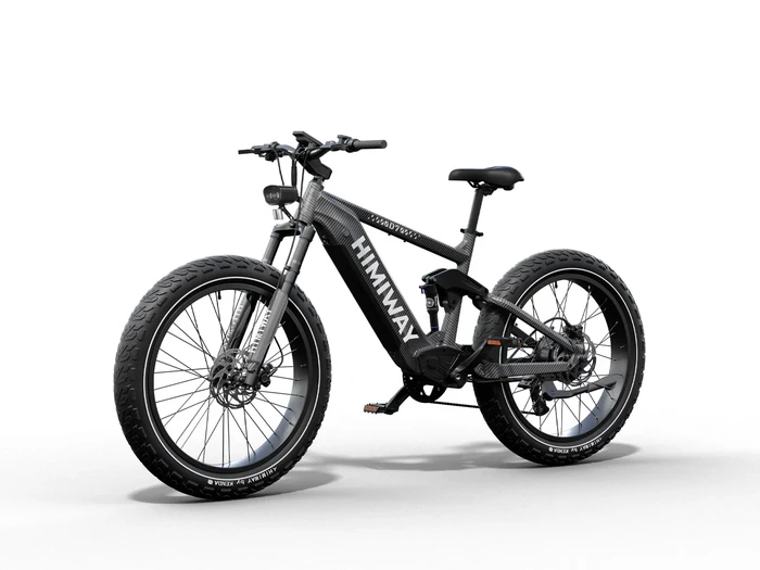 Himiway E-Bike Cobra D7 Upgrade Mountainbike Fully Bike Schwarz inklusive Akku