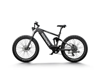 Himiway E-Bike Cobra D7 Upgrade Mountainbike Fully Bike Schwarz inklusive Akku