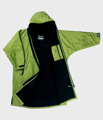 dryrobe Advance Long Sleeve Poncho Forest Green / Black dryrobe Advance Long Sleeve Poncho Forest Green / Black