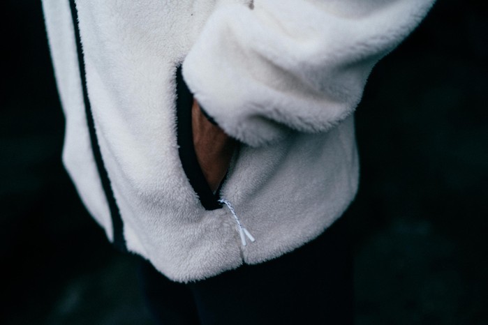 Mystic DTS Teddy Zip Thru Fleecejacke