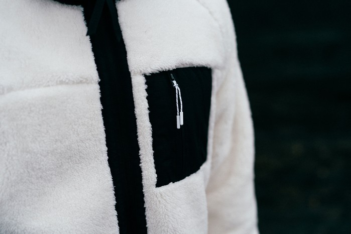 Mystic DTS Teddy Zip Thru Fleecejacke