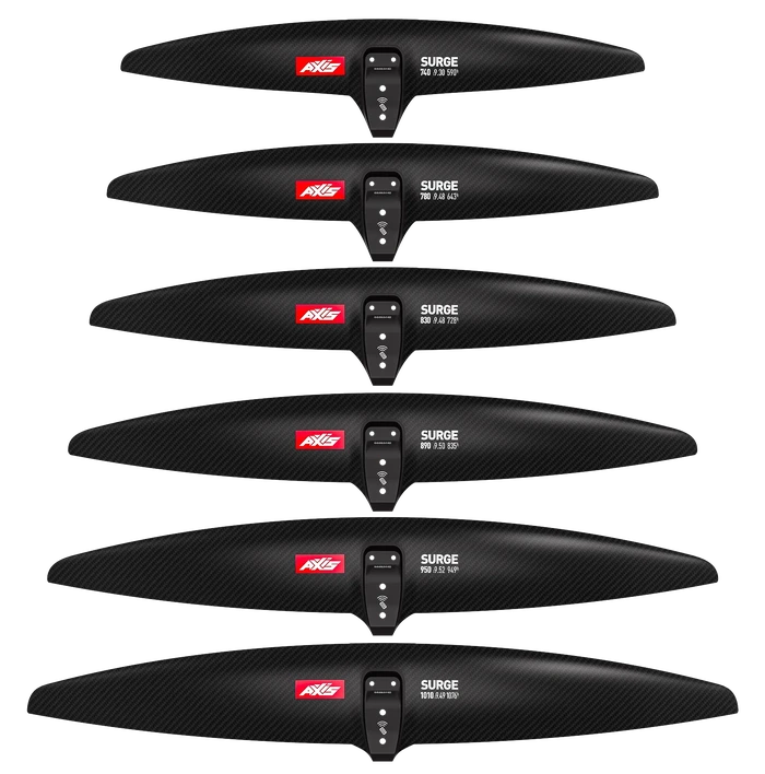 AXIS Foil Front Wing SURGE 1010 Ultra High Mod Reinforced Carbon