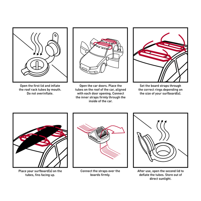 Mystic Inflatable Roofrack System