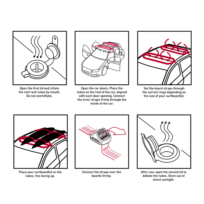 Mystic Inflatable Roofrack System