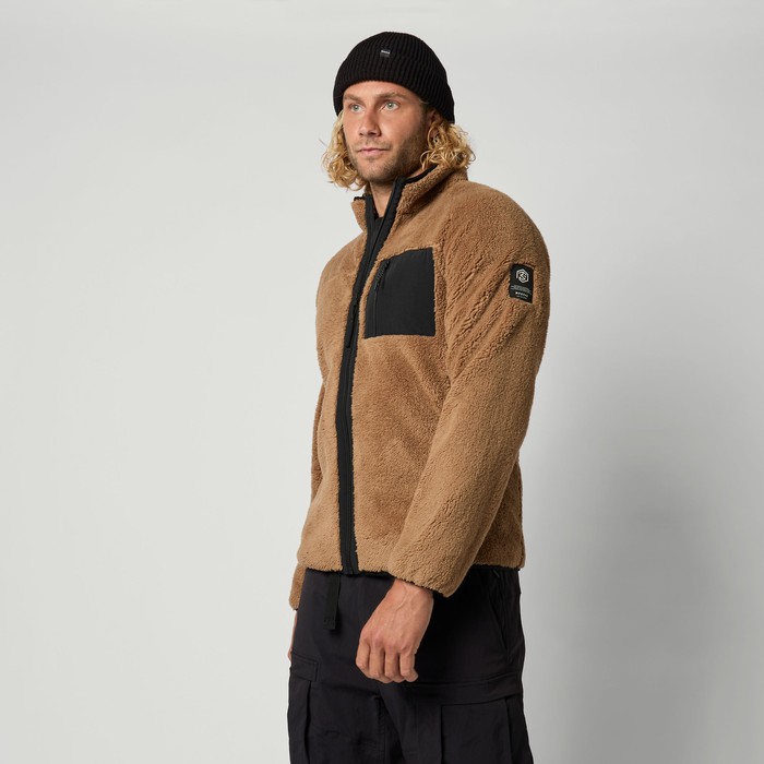 Mystic DTS Teddy Zip Thru Fleecejacke