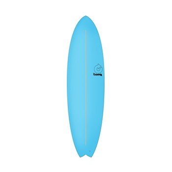 Surfboard TORQ Softboard 6.10 Mod Fish Blau Surfboard TORQ Softboard 6.10 Mod Fish Blau