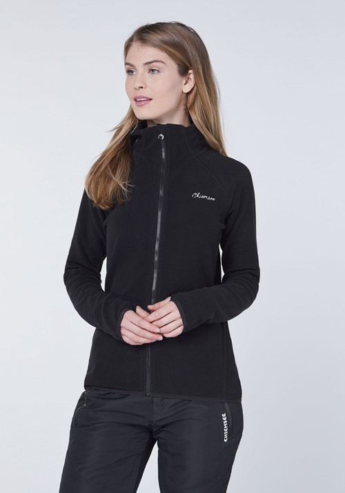 Chiemsee Nelly Damen Fleecepullover - Gr. S grey