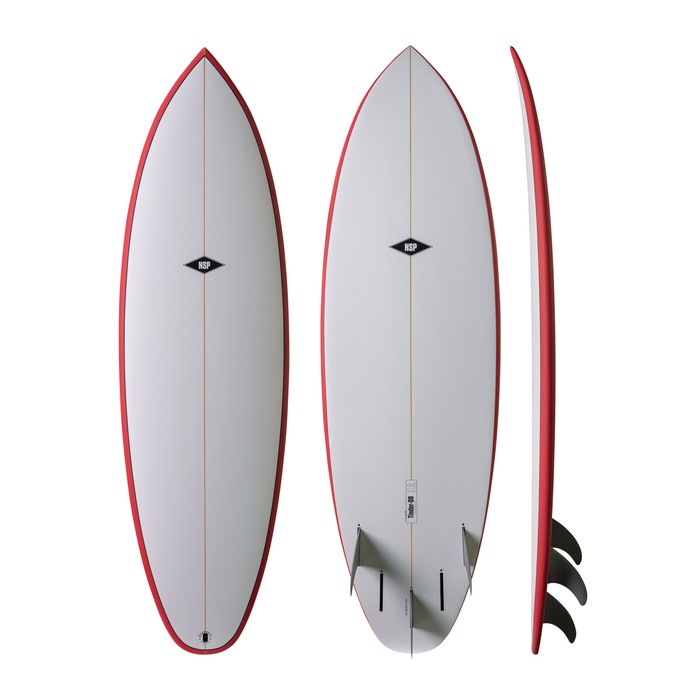 NSP SURF Tinder-D8 Elements Red