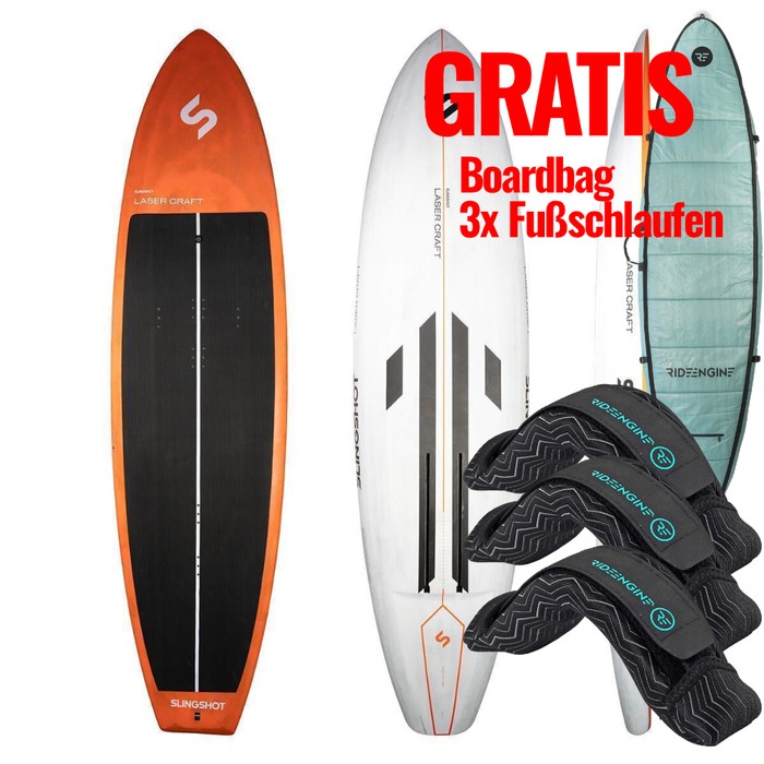 Slingshot Wing & Downwind Mid Length Foil Board Laser Craft V1 2025 DEMO