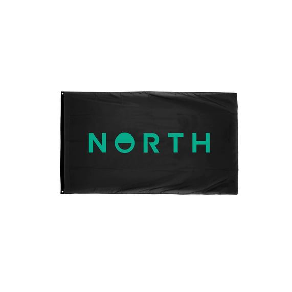 North Wordmark Flag Small