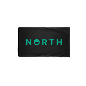North Wordmark Flag Large