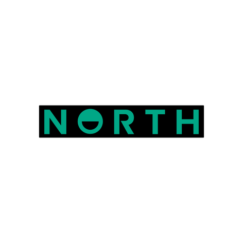 North Wordmark Promo Sticker Large
