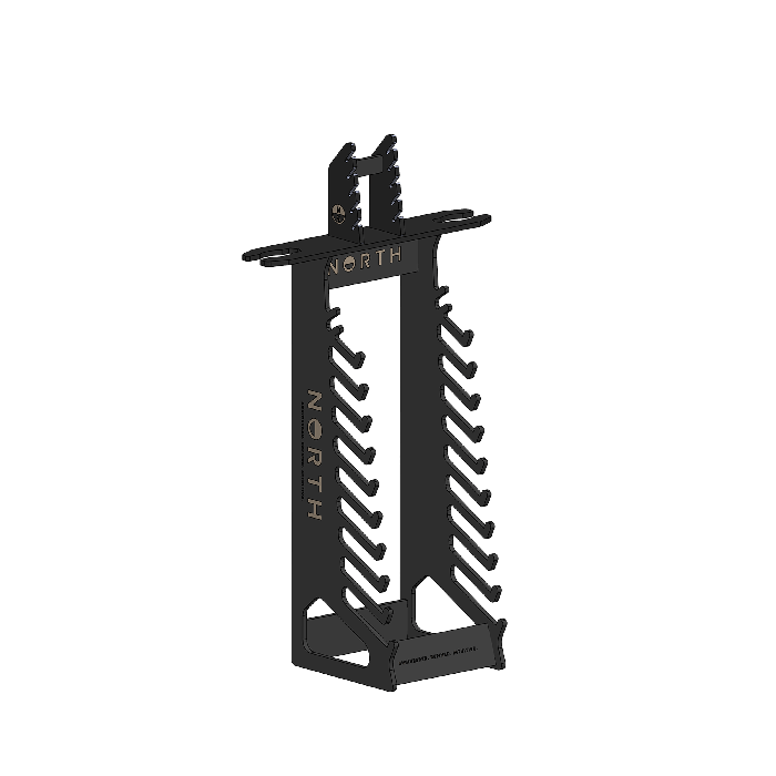 North Sonar Foil Display Stand Small