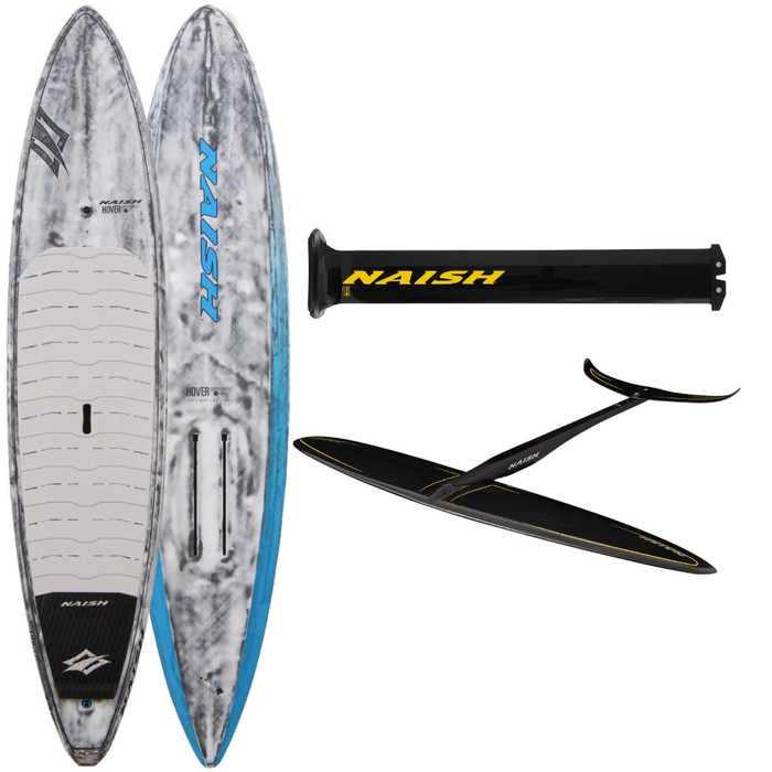 Naish Leichtwind Wing & Downwind Foil Board Hover Downwind Nvision & Jet HA Complete Foil C35 Mast
