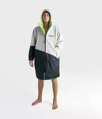 dryrobe Advance Long Sleeve Poncho Antrazit / Lime dryrobe Advance Long Sleeve Poncho Antrazit / Lime