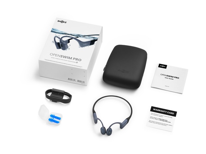 Shokz OpenSwim Pro Grey (Wireless Charging)