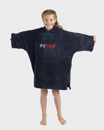 DRYROBE Handtuchmantel Bio KIDS Navy