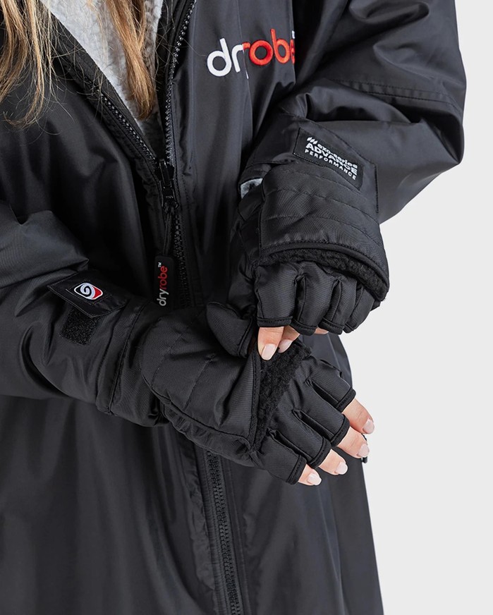 DRYROBE Thermo Handschuhe Gloves Schwarz