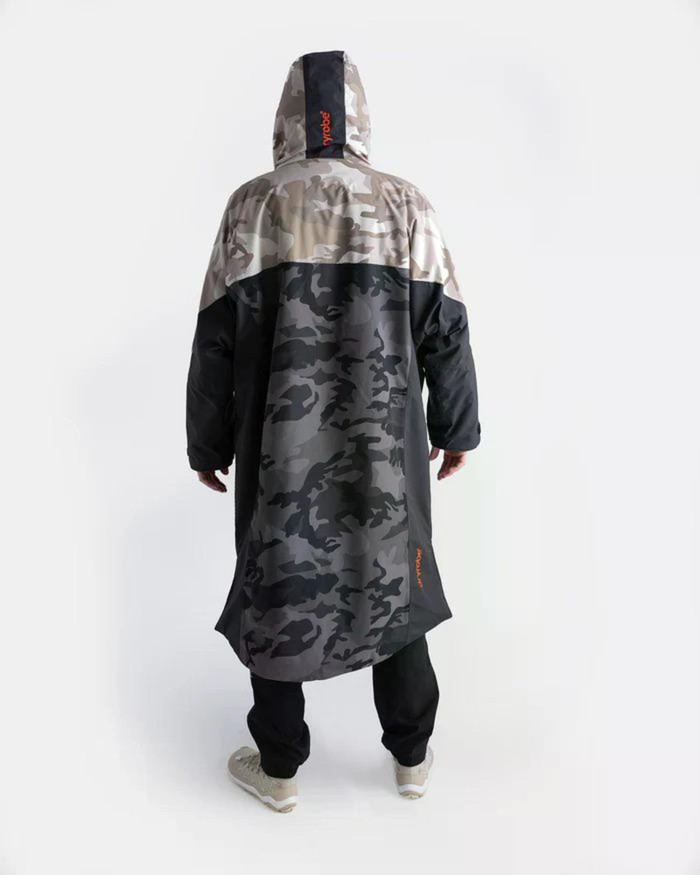 DRYROBE Nexus Long Sleeve Dual Camo Orange