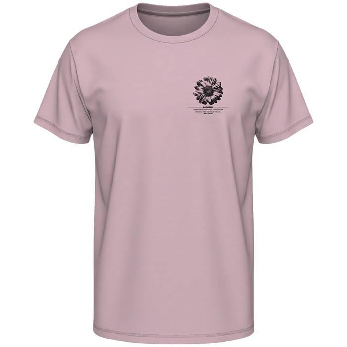 Naish T-Shirt Loose Fit Flower Washed