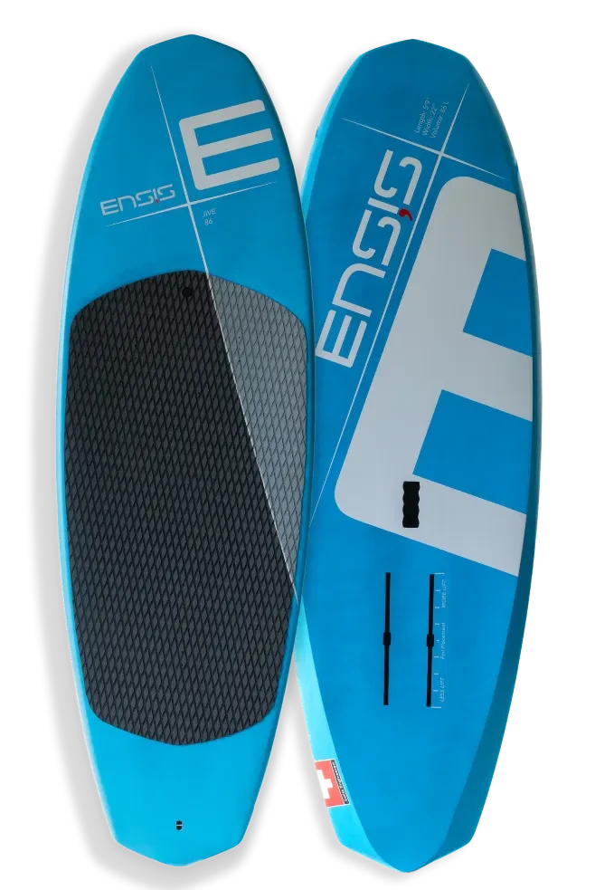 Ensis Wing Mid Length Foil Board JIVE DEMO