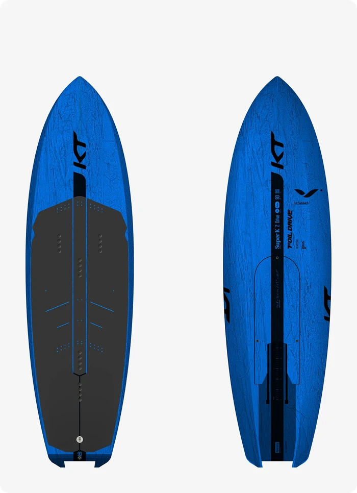 KT Wing Mid Length Foil Board Super K 2 Drive Pro Carbon