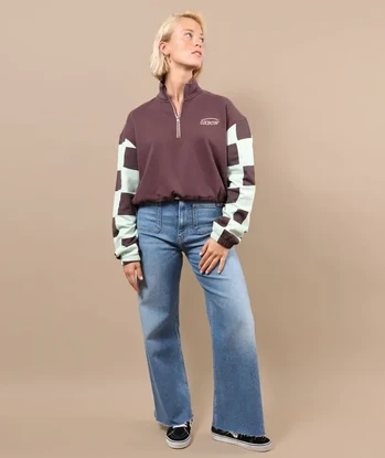 Oxbow Zipped SWEATSHIRT SLIDES OXV933163