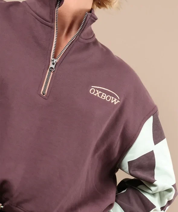 Oxbow Zipped SWEATSHIRT SLIDES OXV933163