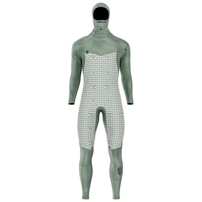 PROLIMIT Neoprenanzug Vapor Steamer CZ 6/4 FTM TR Hooded Bk/Bl 2027