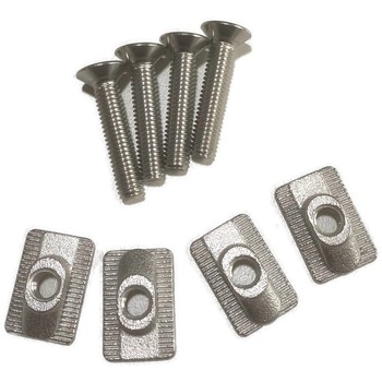 GA-Foil 2021 4x T-Nut/ Board mounting Screw Set (for Top Plate)