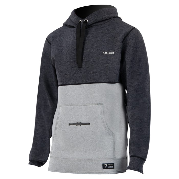 PROLIMIT Neoprene Hoodie Mercury Black/Grey