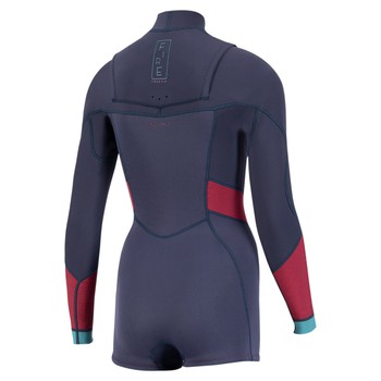 PROLIMIT Fire Sunset Shorty La 3/2 Freezip (Dl) '19 Navy/Wine