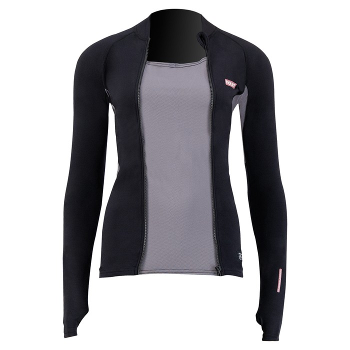 PROLIMIT Wmns SUP Top Convertible Black/Light Grey Damen