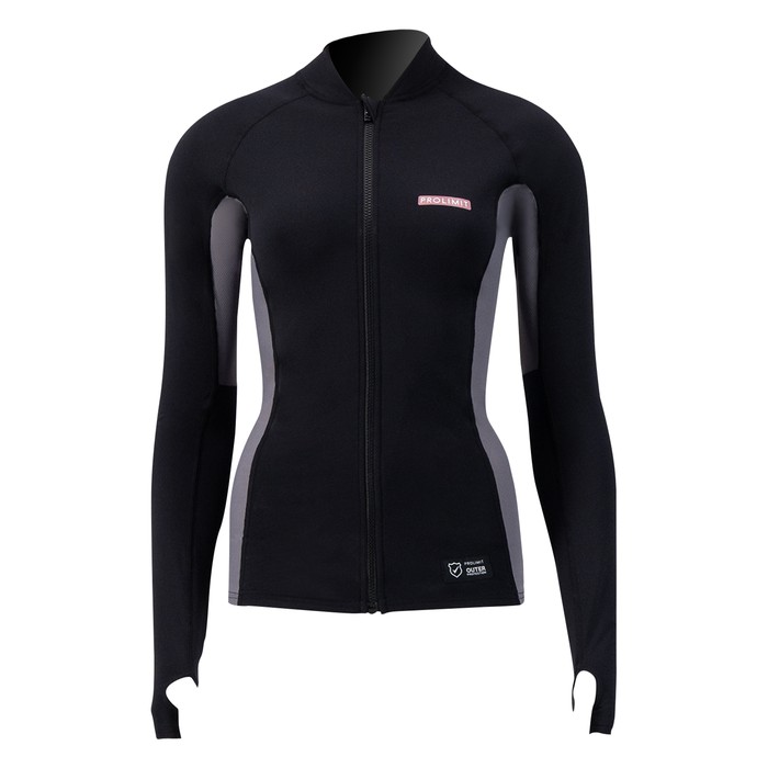 PROLIMIT Wmns SUP Top Convertible Black/Light Grey Damen