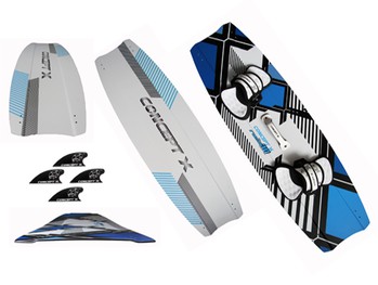 Concept X Rush 3D II Pro Series LTD Kiteboard incl. Boardset