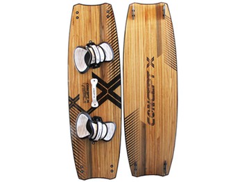Concept X Ruler LTD Wood Edition II Kiteboard incl. Boardset