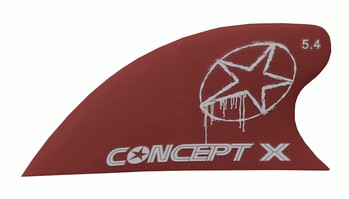 Concept X Kitefins G10 Curve Finne