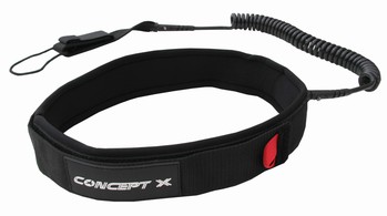 Concept X Wing Foil Coiled Waist Leash 10' 2023