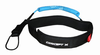 Concept X Wing Foil Coiled Waist Leash 10' 2023