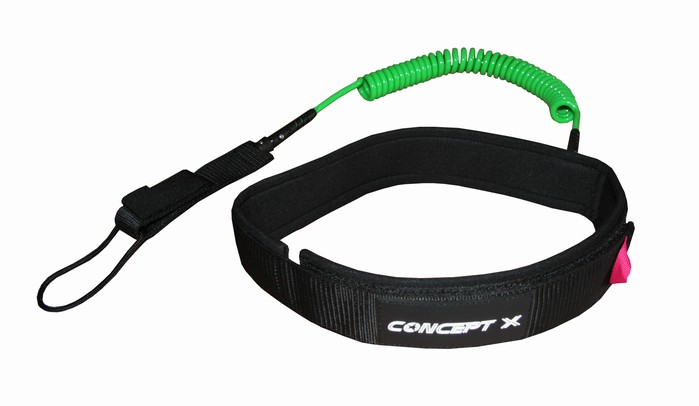 Concept X Wing Foil Coiled Waist Leash 10' 2023