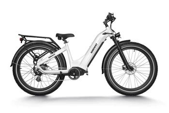 Himiway E-bike Zebra Premium All Terrain Pedelec Fatbike Weiß inklusive Akku