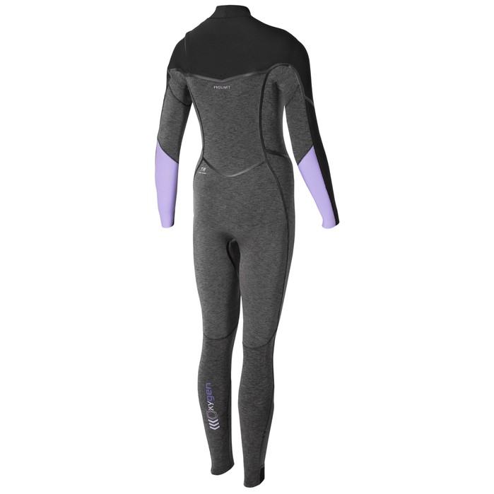 PROLIMIT Neoprenanzug Oxygen Steamer Free_X 6/4 Thermal Rebound - FTM Black/Lavender Damen Langarm 2024
